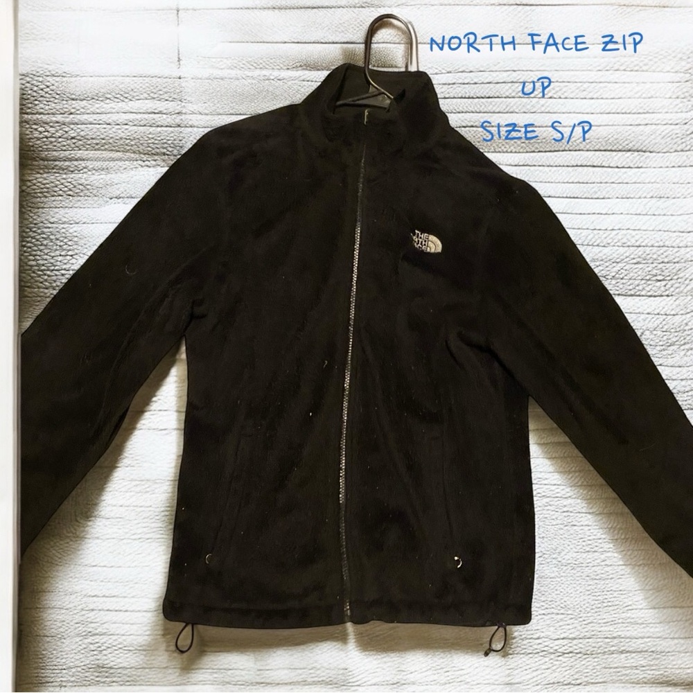 The North Face Black Osito Full Zip Jacket. Size S/P